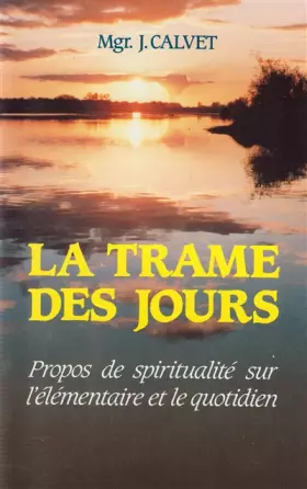 Couverture du produit · Trame des Jours
