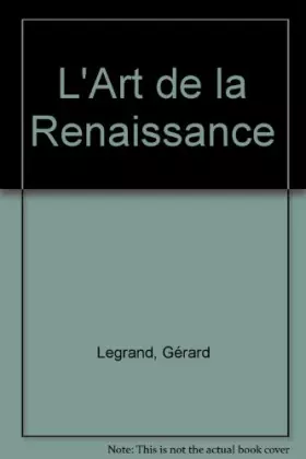Couverture du produit · L'Art de la Renaissance
