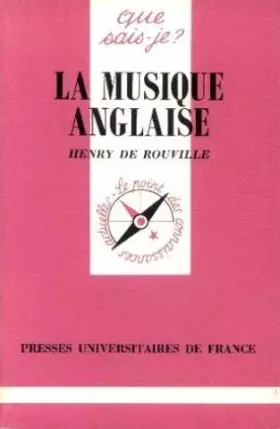 Couverture du produit · La Musique anglaise