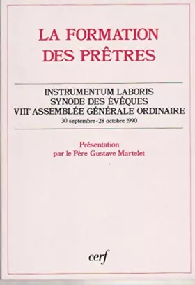 Couverture du produit · La formation des prêtres