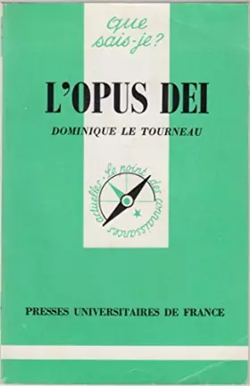 Couverture du produit · L'Opus Dei