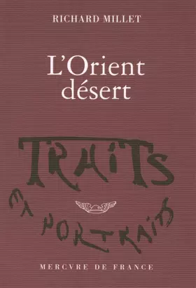 Couverture du produit · L'Orient désert