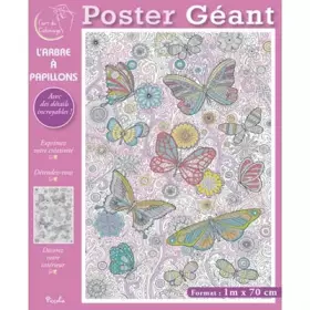 Couverture du produit · L'arbre à papillons: Poster géant