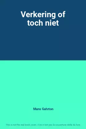 Couverture du produit · Verkering of toch niet