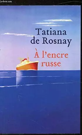 Couverture du produit · A L'ENCRE RUSSE