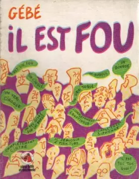 Couverture du produit · Il est fou