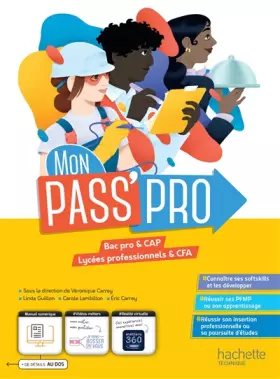 Couverture du produit · Mon Pass'Pro - livre élève - Bac pro et CAP Éd. 2024