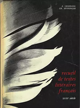 Couverture du produit · Recueil de textes litteraires francais, xvie siecle