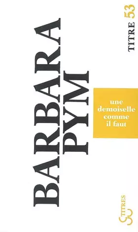 Couverture du produit · Une demoiselle comme il faut
