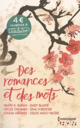 Couverture du produit · Des romances et des mots: Recueil de nouvelles