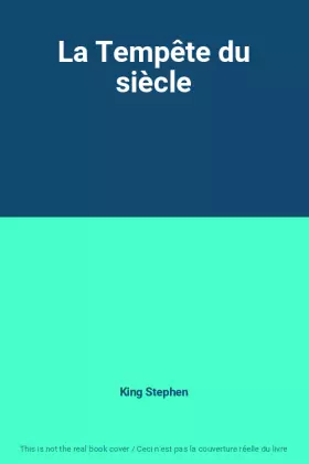 Couverture du produit · La Tempête du siècle