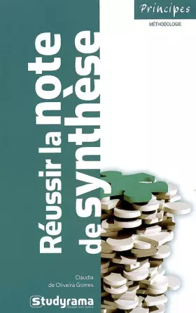 Couverture du produit · Réussir la note de synthèse
