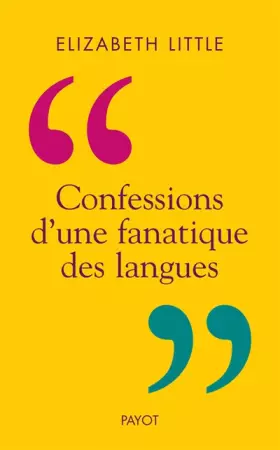 Couverture du produit · Confessions d'une fanatique des langues
