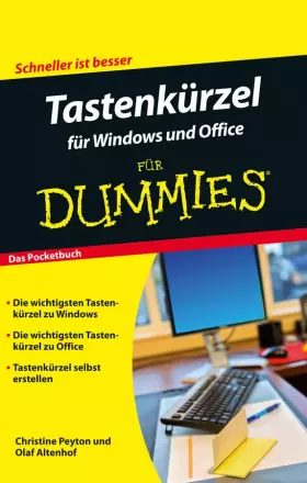 Couverture du produit · Tastenkürzel für Windows und Office für Dummies: Schneller ist besser