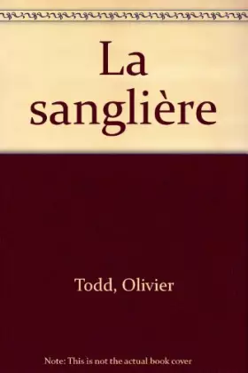 Couverture du produit · La Sanglière