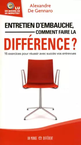 Couverture du produit · Entretien d'embauche, comment faire la différence ?