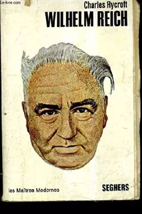Couverture du produit · WILHELM REICH.