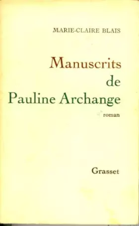 Couverture du produit · Manuscrits de Pauline Archange