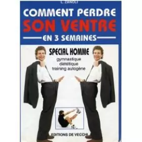 Couverture du produit · Comment perdre son ventre en 3 semaines: Spécial homme