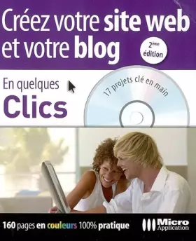 Couverture du produit · Créez votre site web et votre blog (1Cédérom)