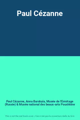 Couverture du produit · Paul Cézanne