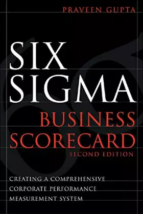 Couverture du produit · Six Sigma Business Scorecard