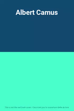 Couverture du produit · Albert Camus