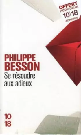 Couverture du produit · Se resoudre aux adieux