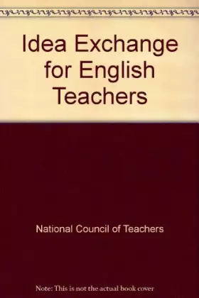 Couverture du produit · Idea Exchange for English Teachers
