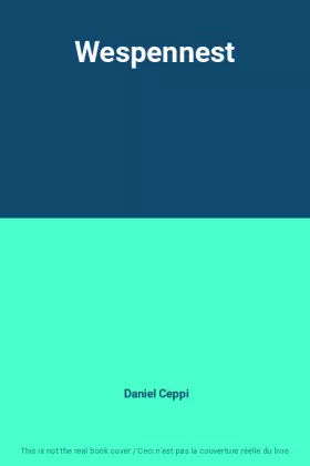 Couverture du produit · Wespennest