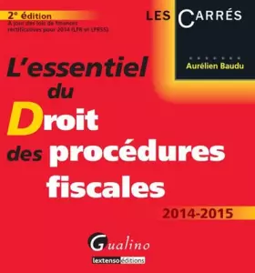 Couverture du produit · L'Essentiel du droit des Procédures fiscales, 2ème Ed