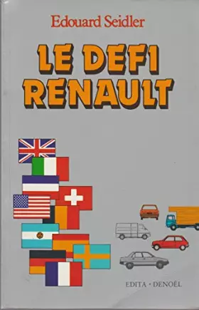 Couverture du produit · Defi Renault 073193