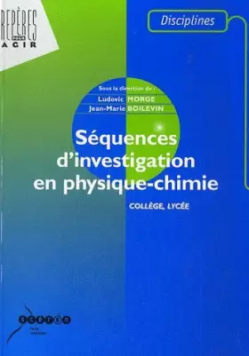 Couverture du produit · Séquences d'investigation : Physique-chimie