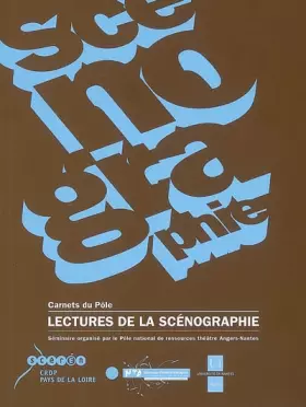 Couverture du produit · Lectures de la scénographie