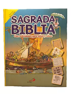 Couverture du produit · Sagrada Biblia con actividades para niños y niñas