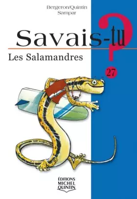 Couverture du produit · Savais-tu - numéro 27 Les salamandres