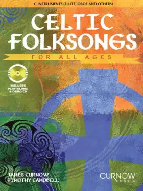 Couverture du produit · Celtic folksongs for all ages instruments en do +cd