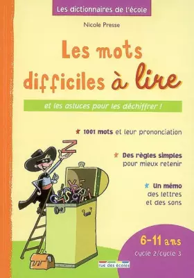 Couverture du produit · Les mots difficiles à lire
