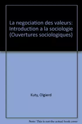 Couverture du produit · Négociation des valeurs