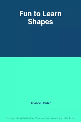 Couverture du produit · Fun to Learn Shapes