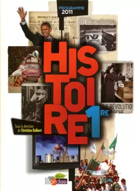 Couverture du produit · HISTOIRE 1RE ELEVE GD FORMAT