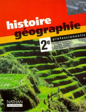 Couverture du produit · Histoire - géographie, 2e professionnelle. Fichier de l'élève
