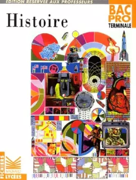 Couverture du produit · Fichier d'activités Histoire/Géographie BAC pro terminales, corrigés
