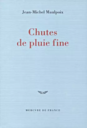 Couverture du produit · Chutes de pluie fine