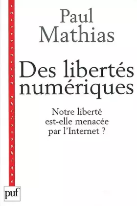 Couverture du produit · Des libertés numériques