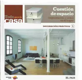 Couverture du produit · CUESTIÓN DE ESPACIO. ORGANIZACIÓN Y ORDEN EN EL HOGAR