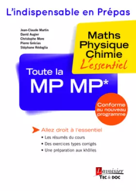 Couverture du produit · Toute la MP MP*: Maths, physique, chimie