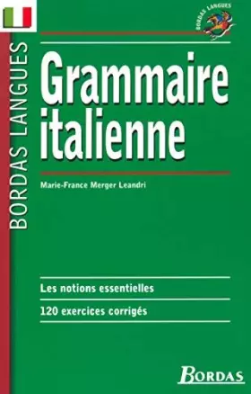 Couverture du produit · Bordas langues : Grammaire italienne de Bordas langues (2002) Broché
