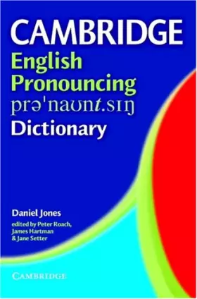 Couverture du produit · Cambridge English Pronouncing Dictionary