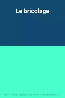 Couverture du produit · Le bricolage